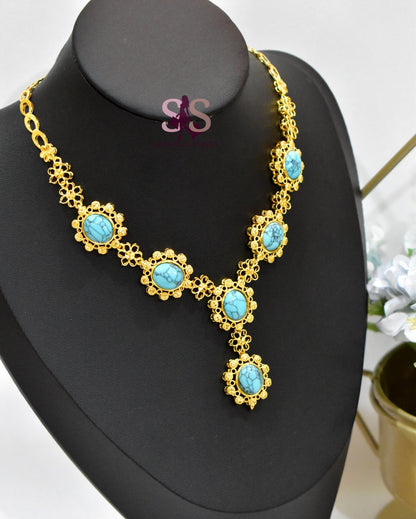 Siraj Golden Blue Set