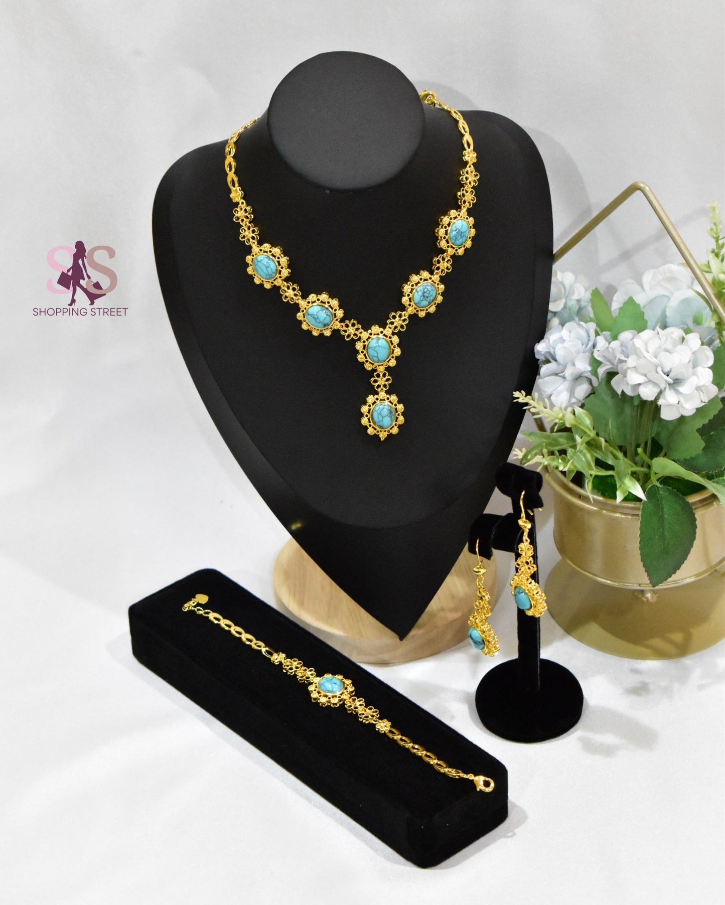 Siraj Golden Blue Set