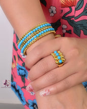 Zahrat Bracelet Ring Set 2
