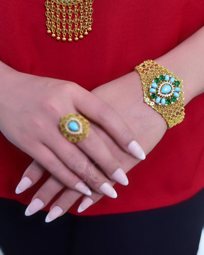 Jamal Bracelet Ring Set