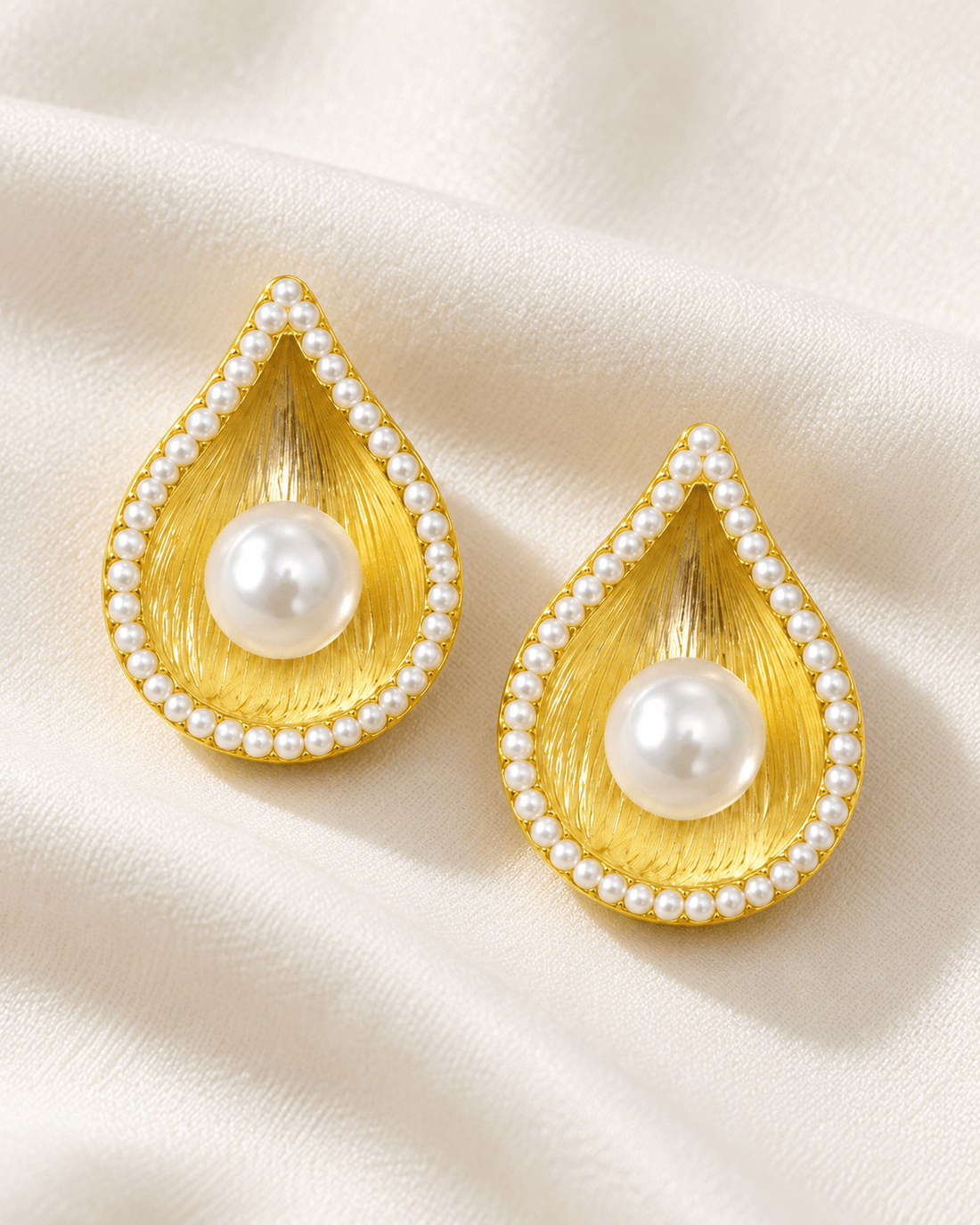 Ahlam Pearl Drop Earrings — Earrings, Kuwait — 1