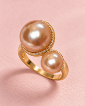 Dina Elegant Pearl Ring — Ring, Kuwait — 1
