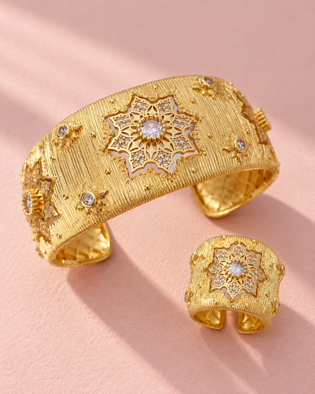 Elena Bold Bracelet Ring Set — Bracelet, Kuwait — 1
