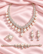 Ellie Gorgoues Pearl Set — Jewelry Set, Kuwait — 1