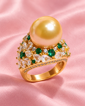 Ghawali Golden Pearl Ring — Ring, Kuwait — 1