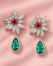 Hessa Petal Earrings — jewellery, Kuwait — 1