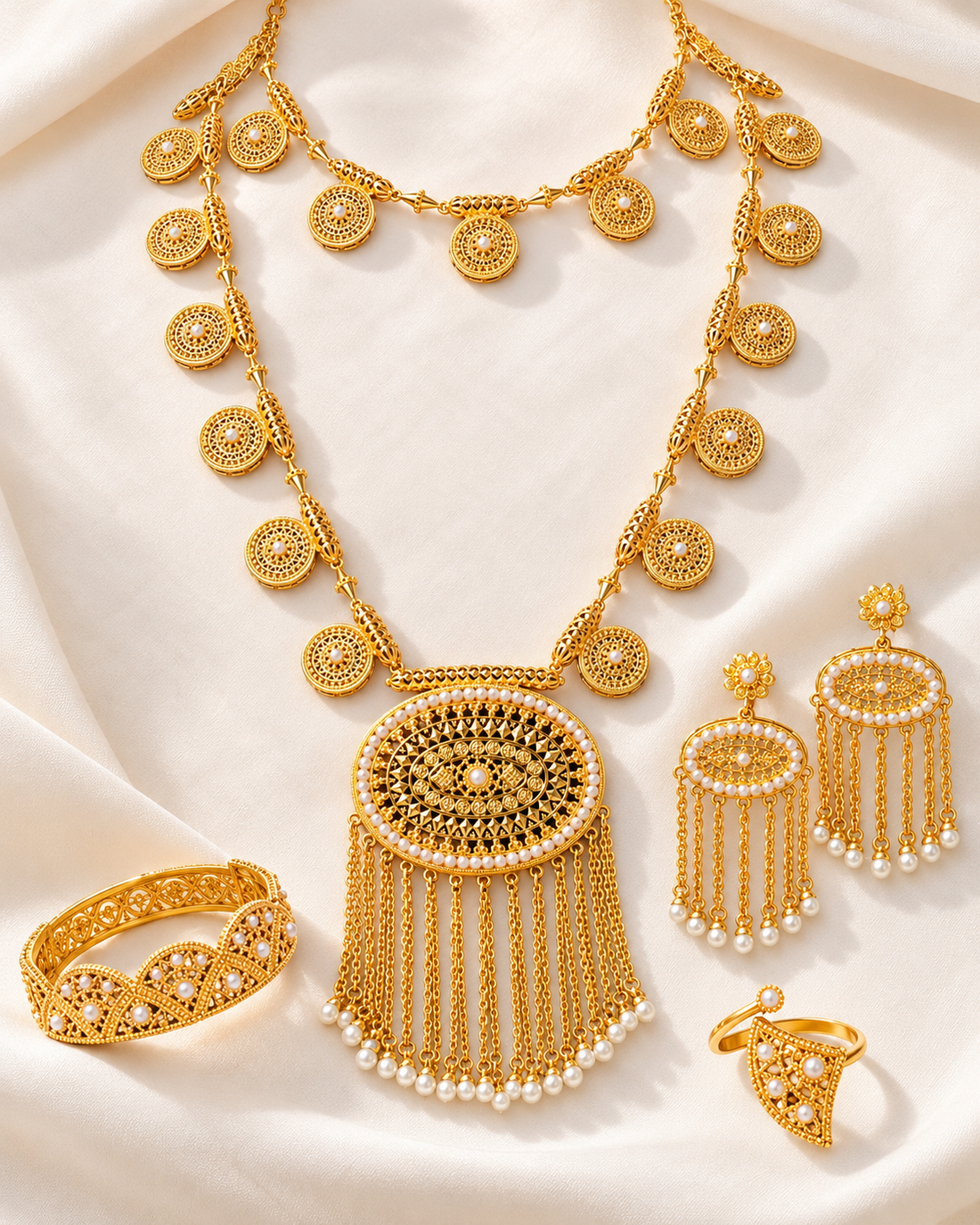 Hooriya Layers Set — Jewelry Set, Kuwait — 1