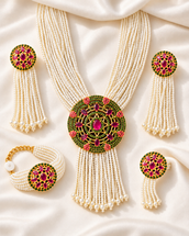 Itzel Gorgeous Pearl Set — Jewelry Set, Kuwait — 1
