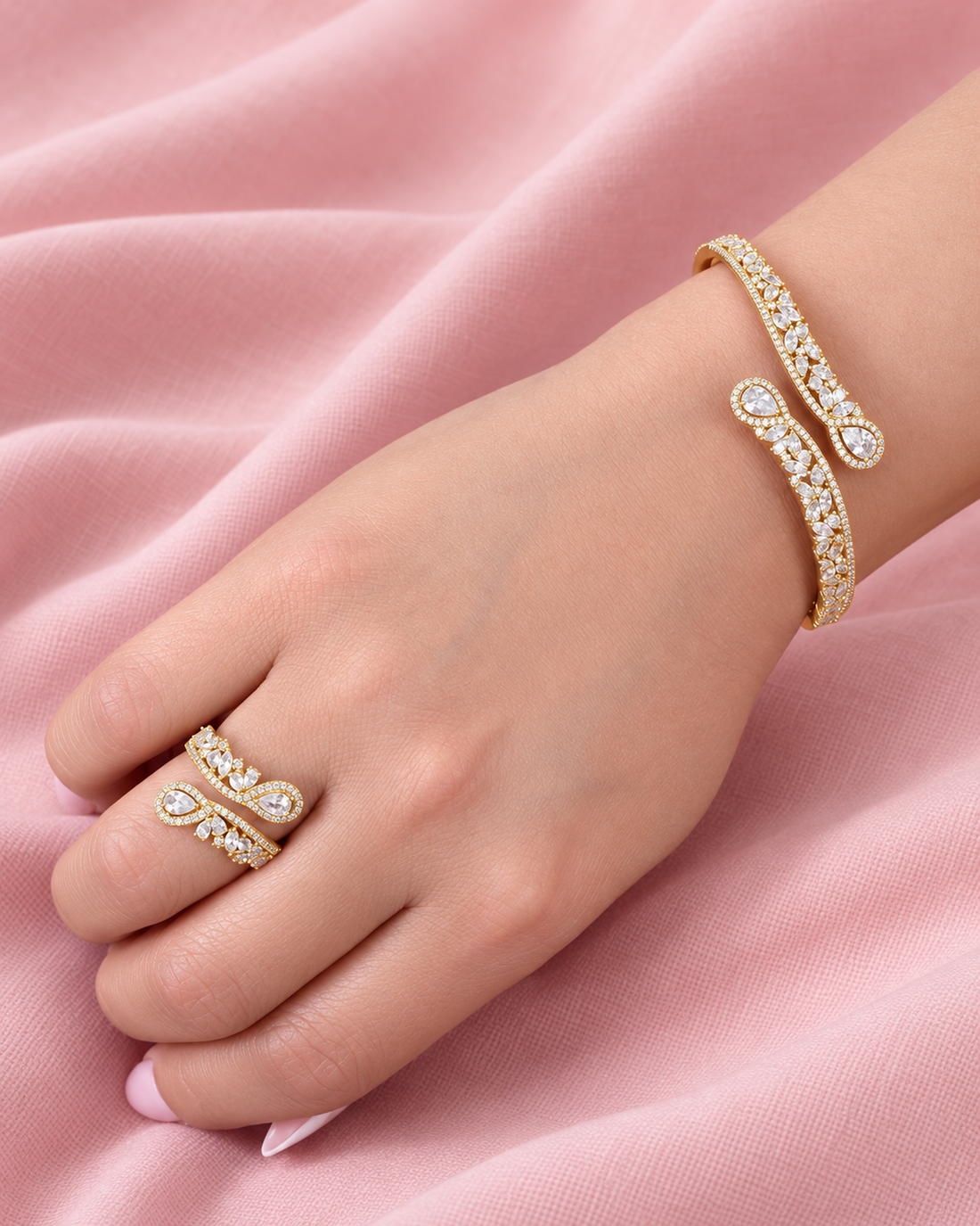 Jaydah Bracelet Ring Set — Bracelet, Kuwait — 1