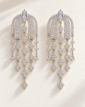 Kanza Sparkling Earrings — Earrings, Kuwait — 1