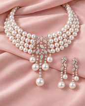 kerry gorgeous necklace earrings set — Necklace, Kuwait — 1