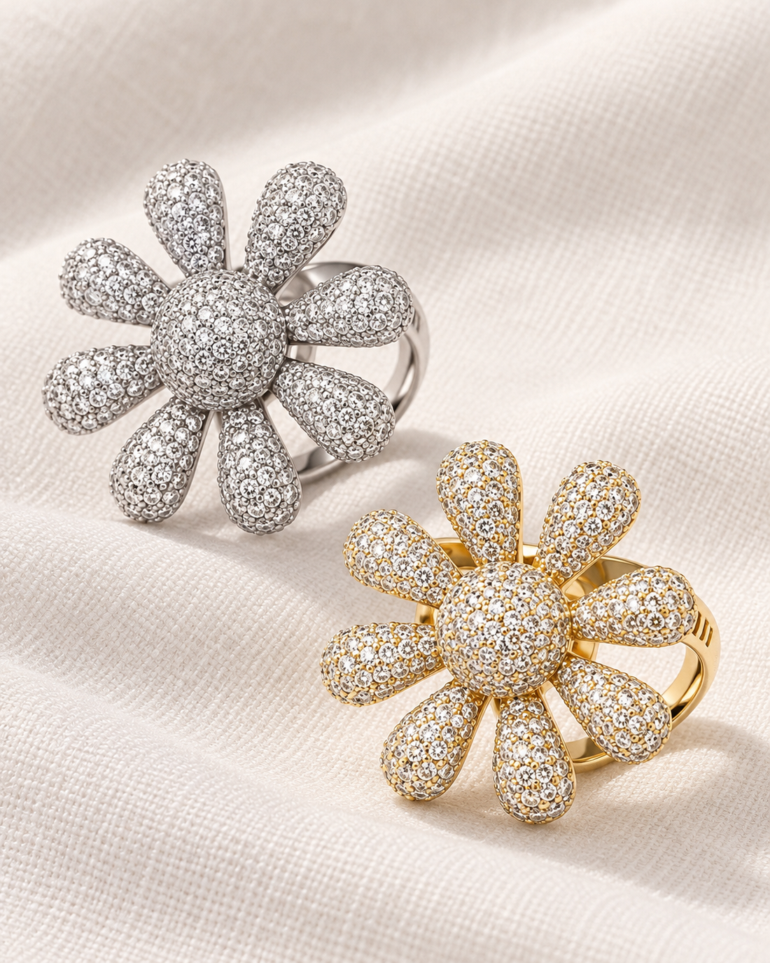 Lamya Flower Rings — Ring, Kuwait — 1