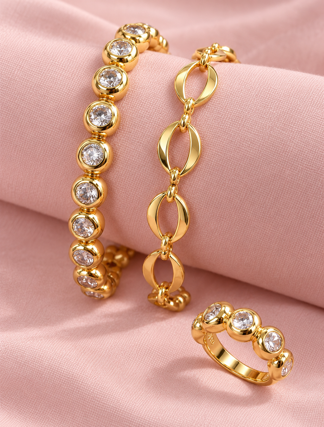 Lariah Set 2bracelets+Ring — Bracelet, Kuwait — 1
