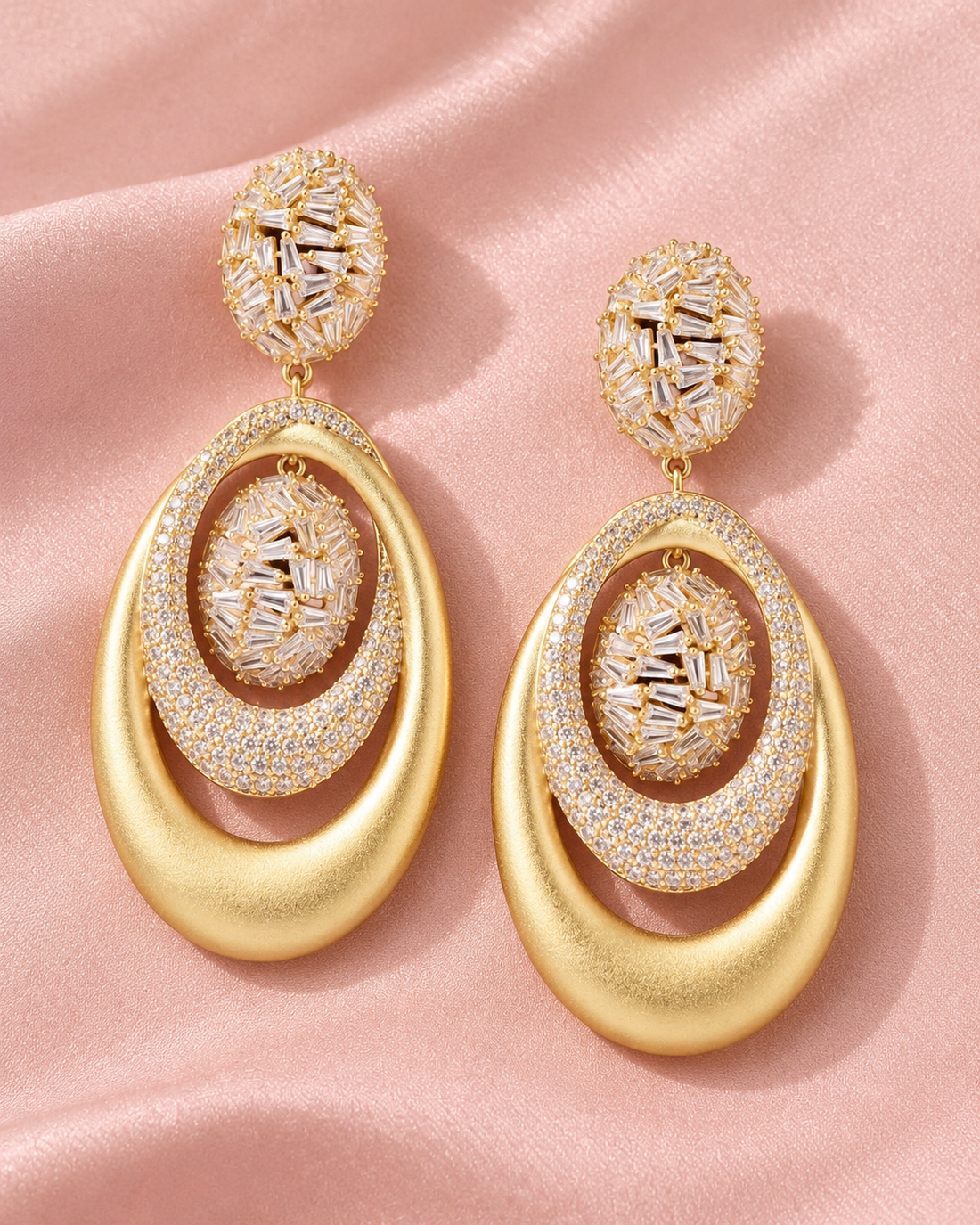 Liyana Long Earrings — Earrings, Kuwait — 1
