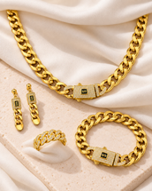 Lujain Stylish Set — Jewelry Set, Kuwait — 1