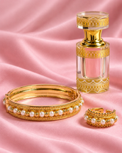 Nadrah Bracelet Ring Set + Musk Rumman — Bracelet, Kuwait — 1