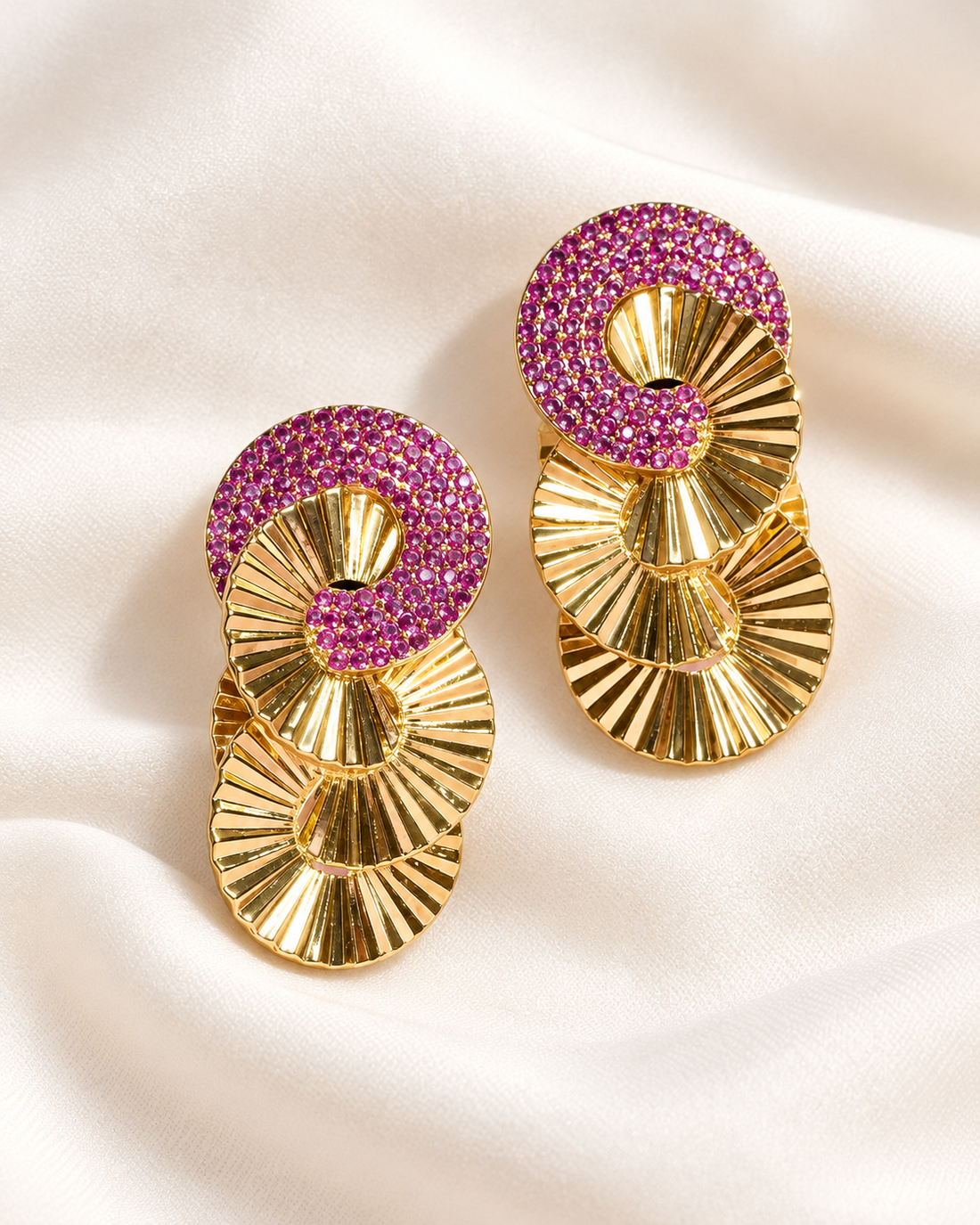 Najla Shiny Earrings — Earrings, Kuwait — 1