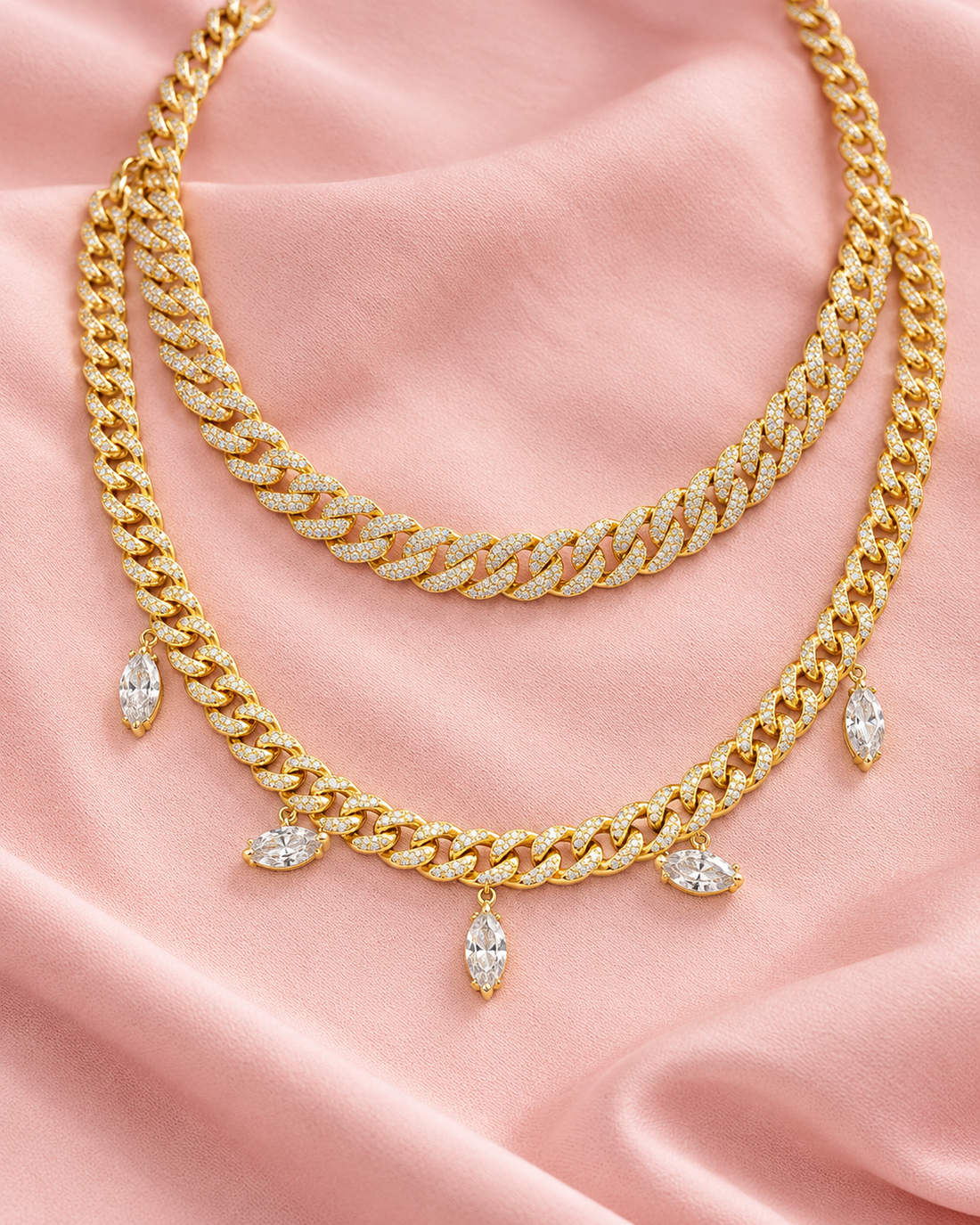 Najmah Layers Necklaces — Necklace, Kuwait — 1