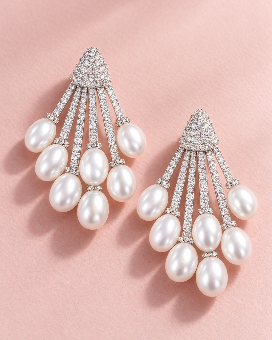 Nouf Fringe Earrings — jewellery, Kuwait — 1