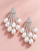 Nouf Fringe Earrings — jewellery, Kuwait — 1