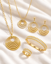 Rayaq Golden Set — Jewelry Set, Kuwait — 1