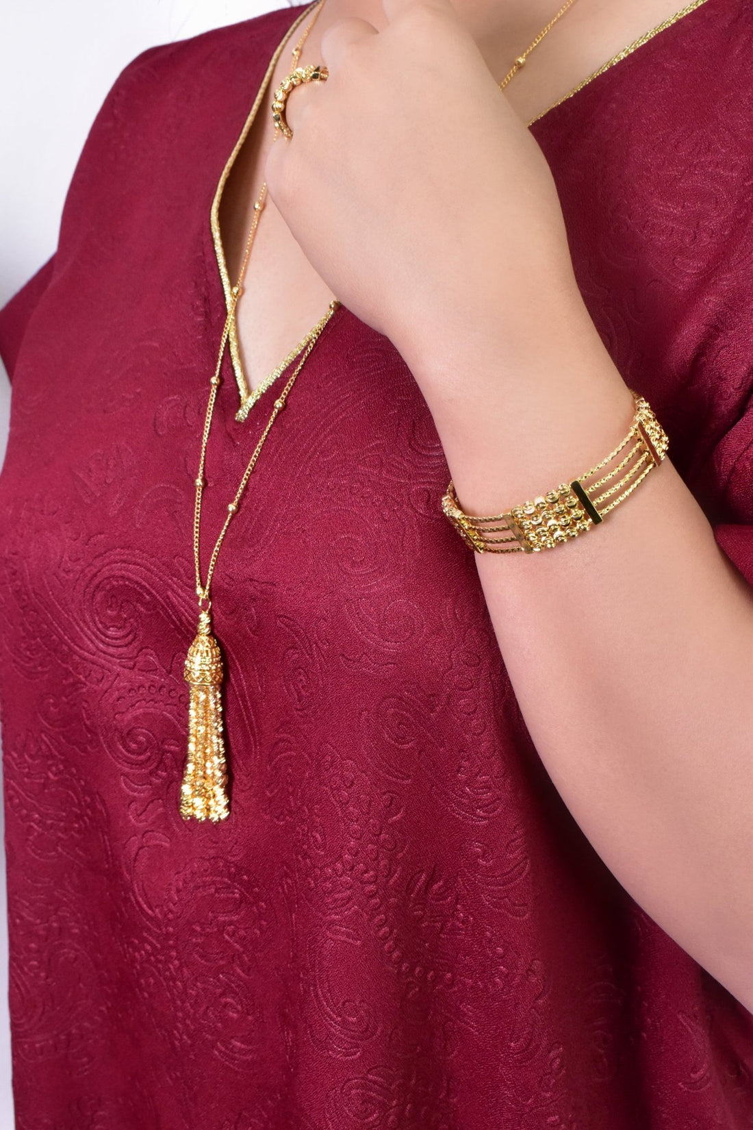 Zahran Long Necklace Set 2