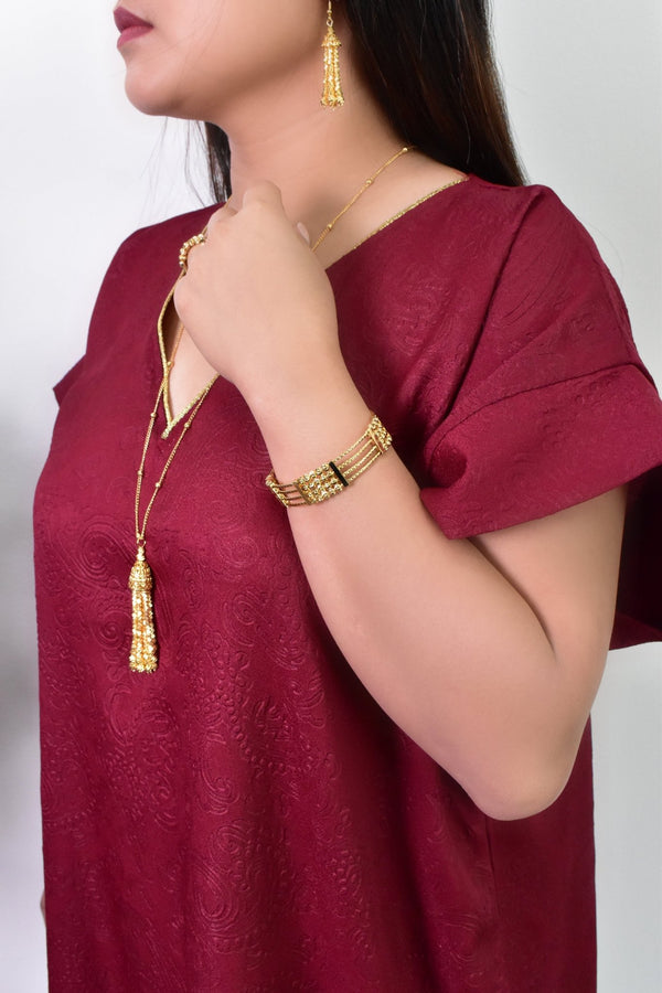 Zahran Long Necklace Set — Jewelry Set, Kuwait