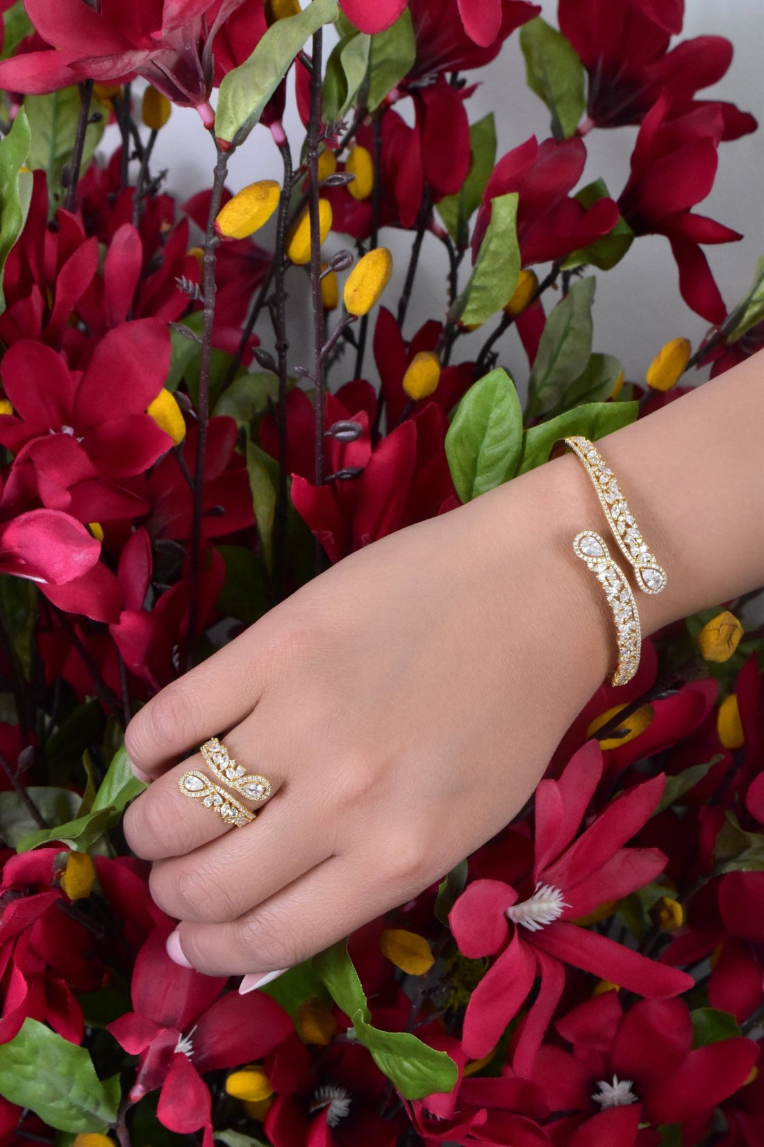 Jaydah Bracelet Ring Set 2