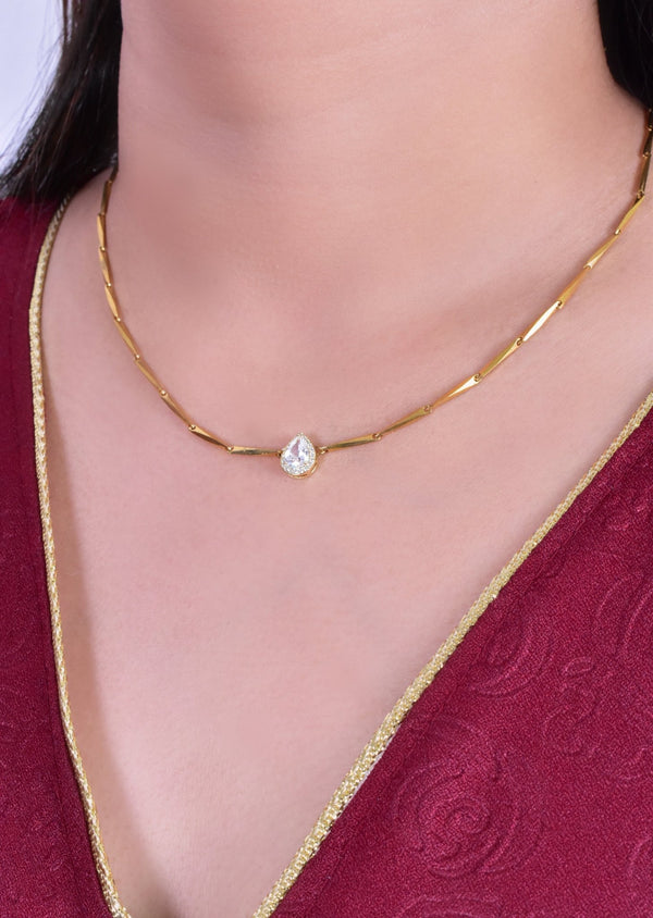 Burq Elegant Choker Necklace — Necklace, Kuwait