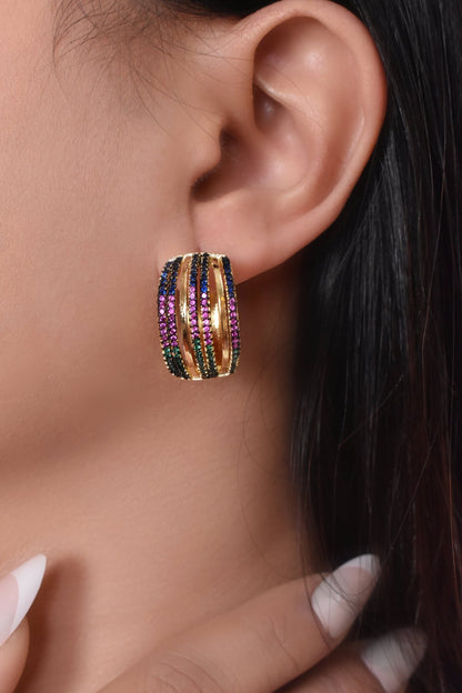 Wafa Classy Earrings Ring Set