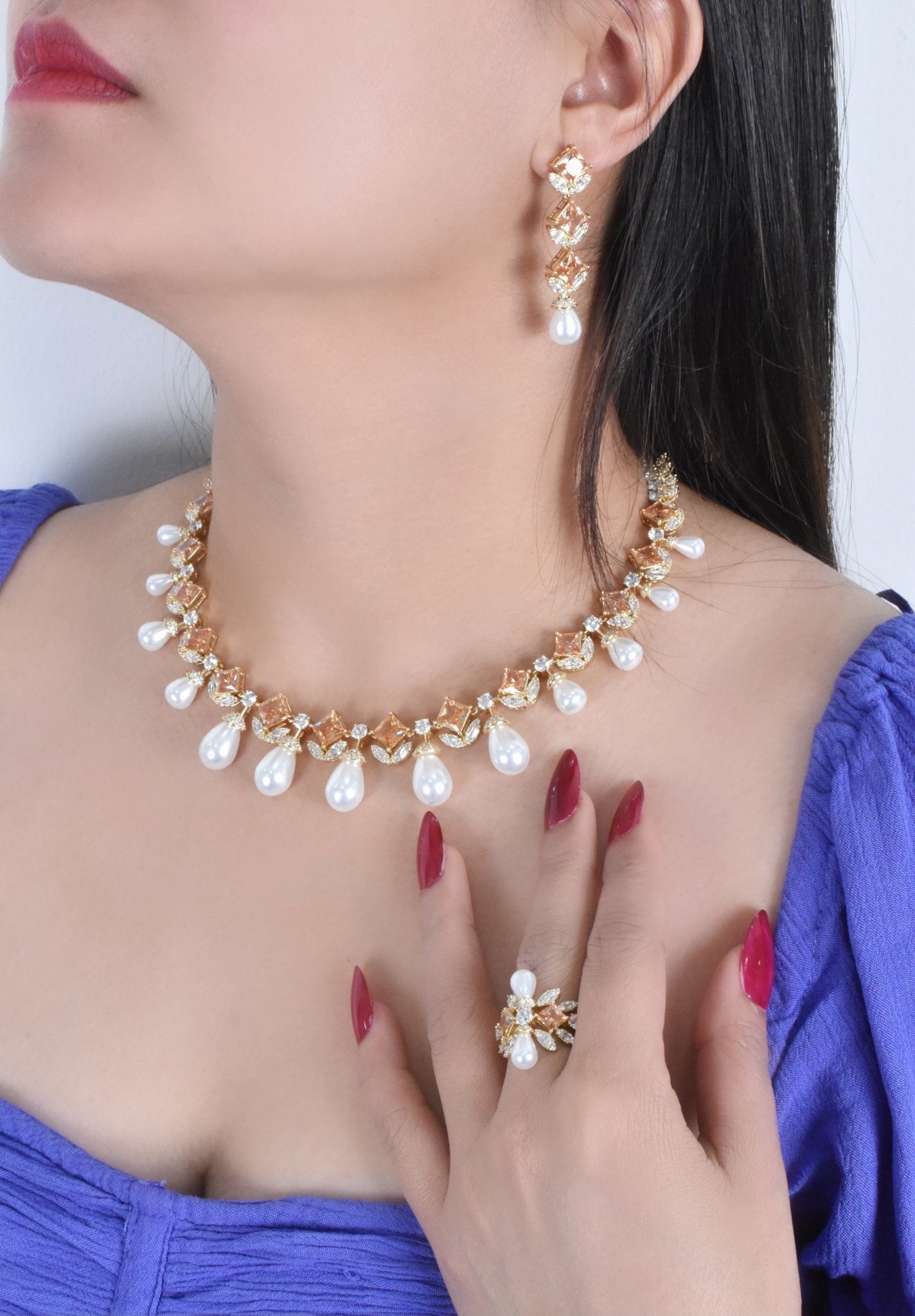 Shams Pearl Set
