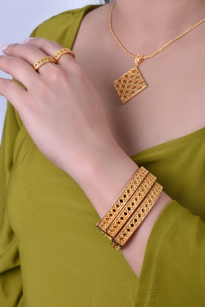 Azza Gorgeous Golden Set