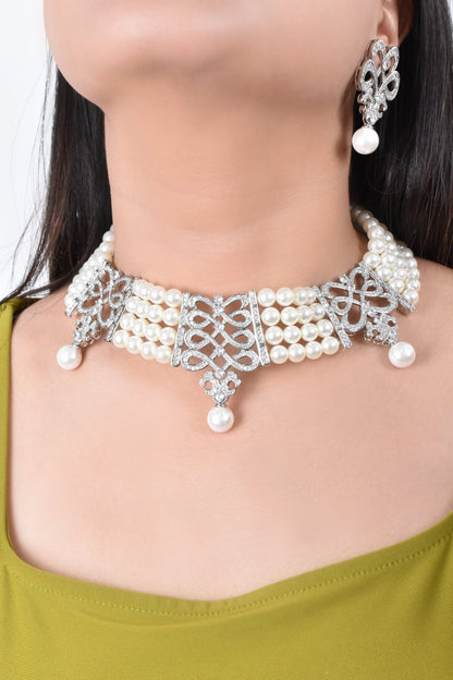 Bianka Gorgeous Pearl Set