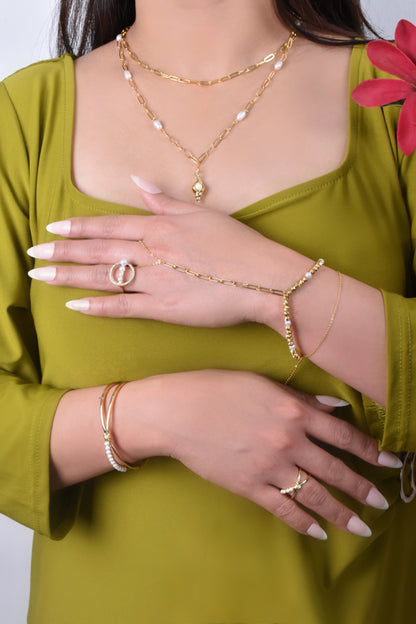 Lucia Double Layers Necklace
