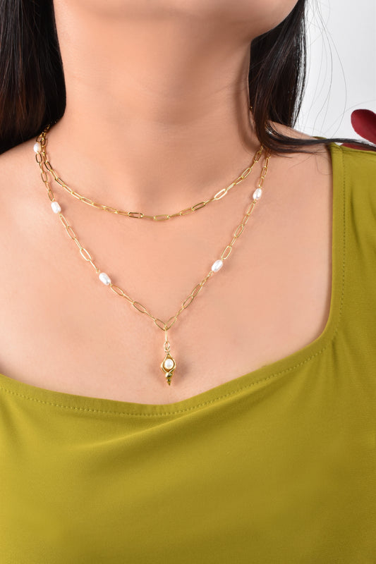 Lucia Double Layers Necklace
