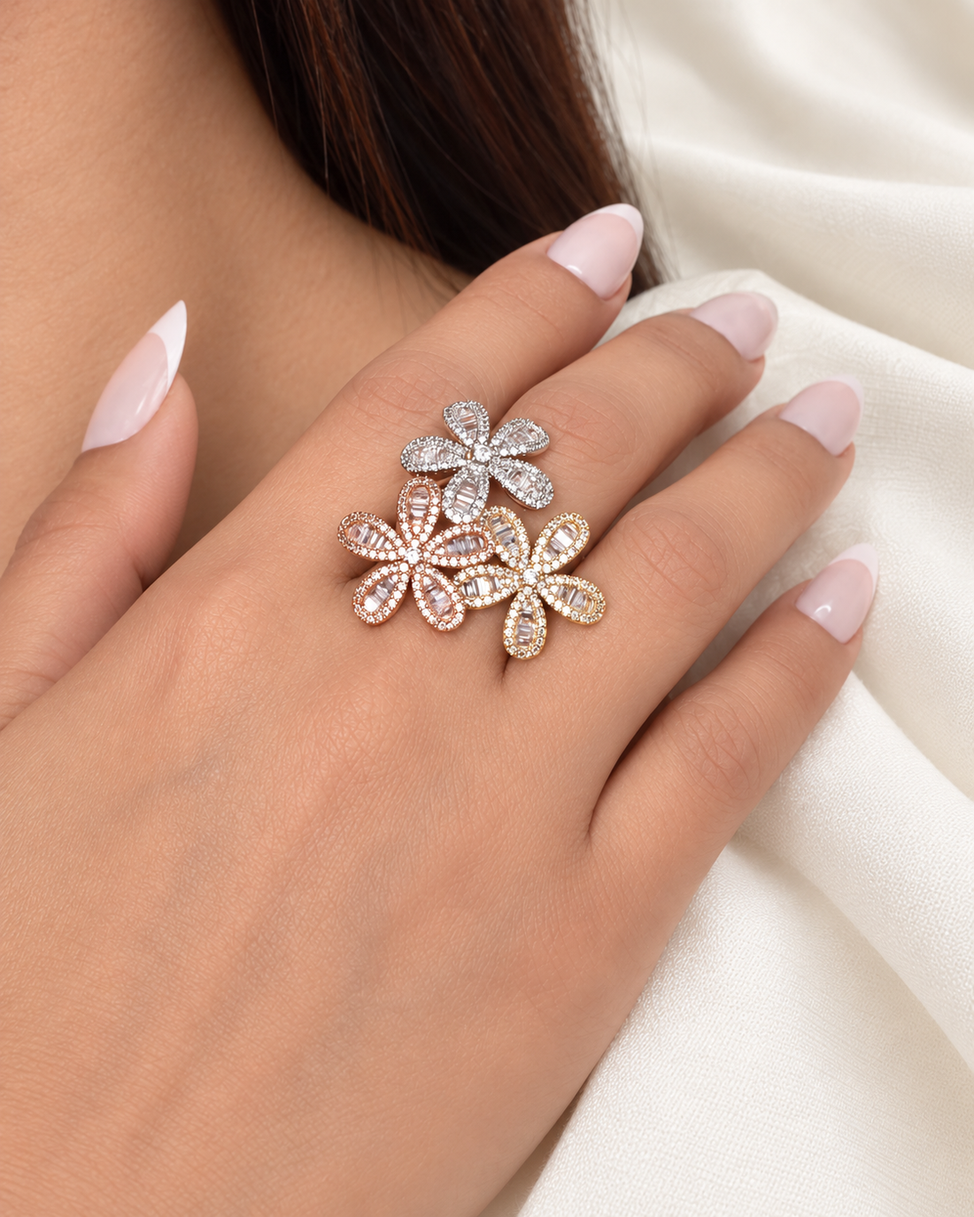 Riham 3 Tone Ring — Ring, Kuwait — 1