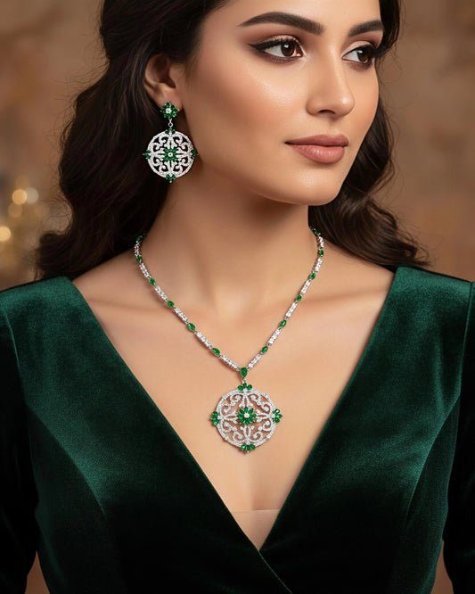 Toulouse Necklace Earrings Set