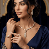 Aveline Frond Set — jewellery, Kuwait — 1