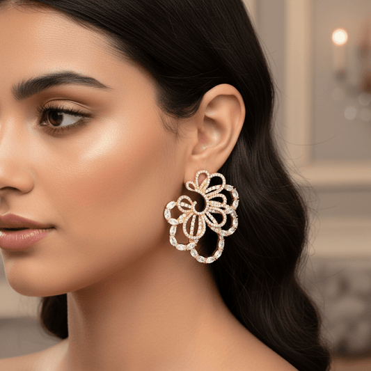 Basma Golden Earrings