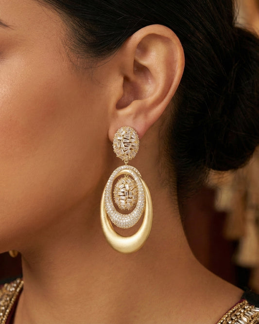 Liyana Long Earrings