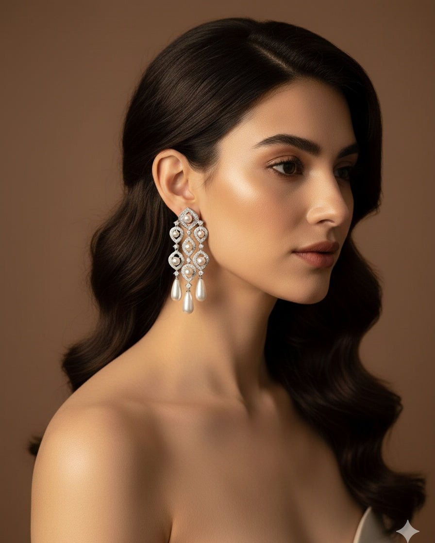 Sherine Pearl Earrings