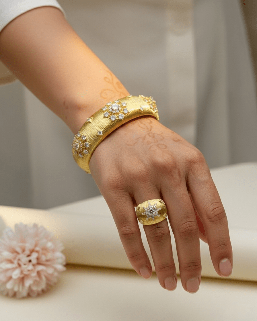 Aurelia Bracelet Ring Set