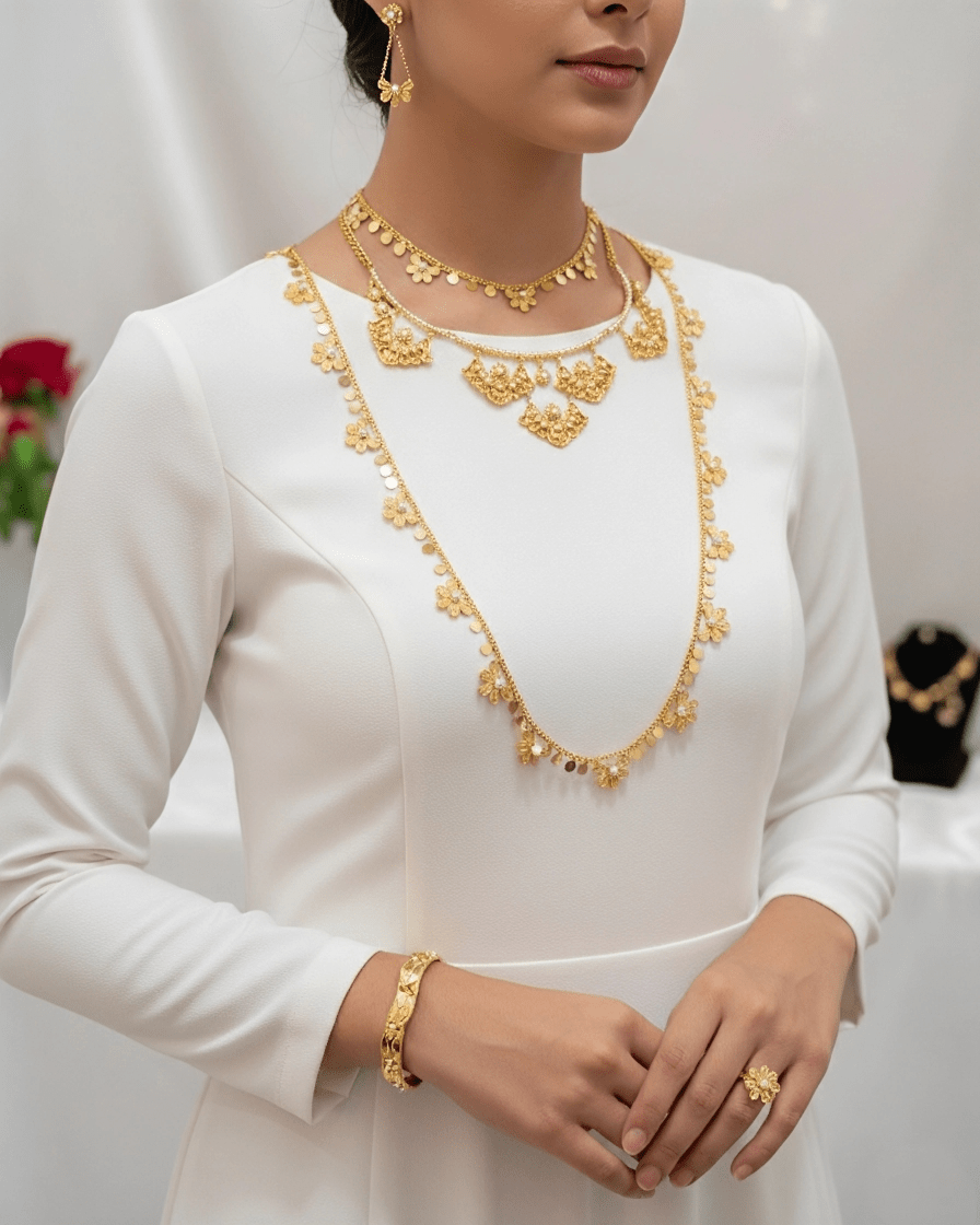 Amira Gorgeous Layers Set — Jewelry Set, Kuwait — 1