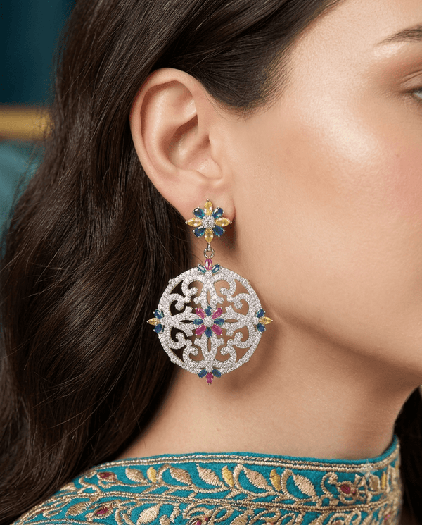 Fiorenza Arabesque Earrings — jewellery, Kuwait