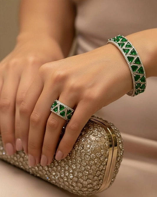 Denis Bracelet Ring Set