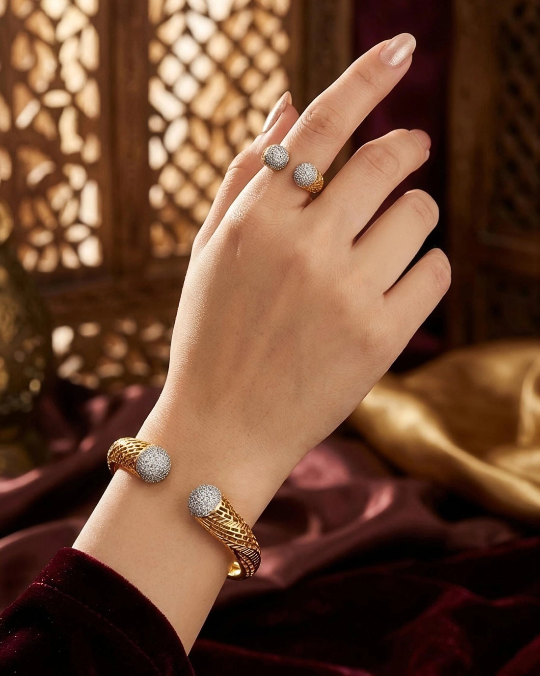 Sabah Weave Set — jewellery, Kuwait — 1