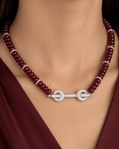 Veloura Garnet Set — jewellery, Kuwait — 2