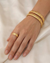 Aaliyah 2pc Bracelet Ring Set — Bracelet, Kuwait — 2