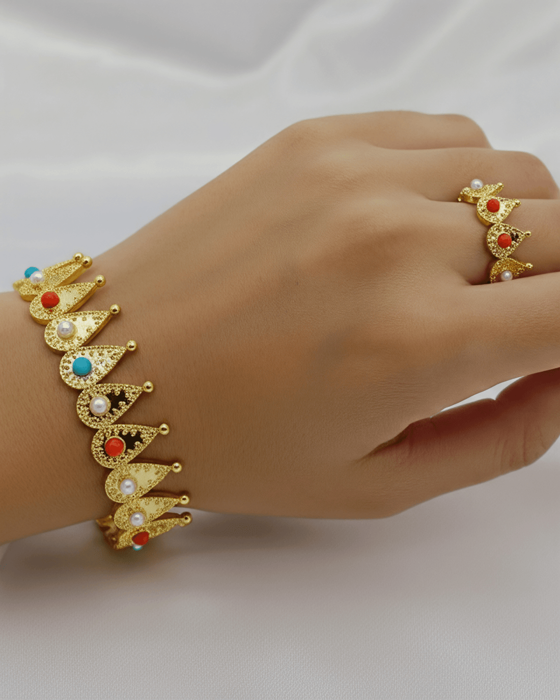 Sofia Bracelet Ring Set — Bracelet, Kuwait — 1