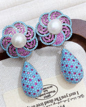 Fariha Blue Earrings — Earrings, Kuwait — 2